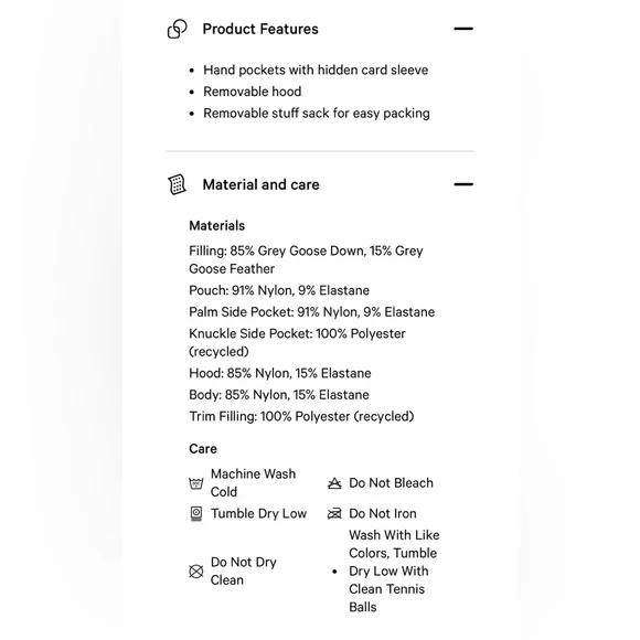 Lululemon Pack It Down Long Jacket - Black Size 10 - Picture 7 of 7